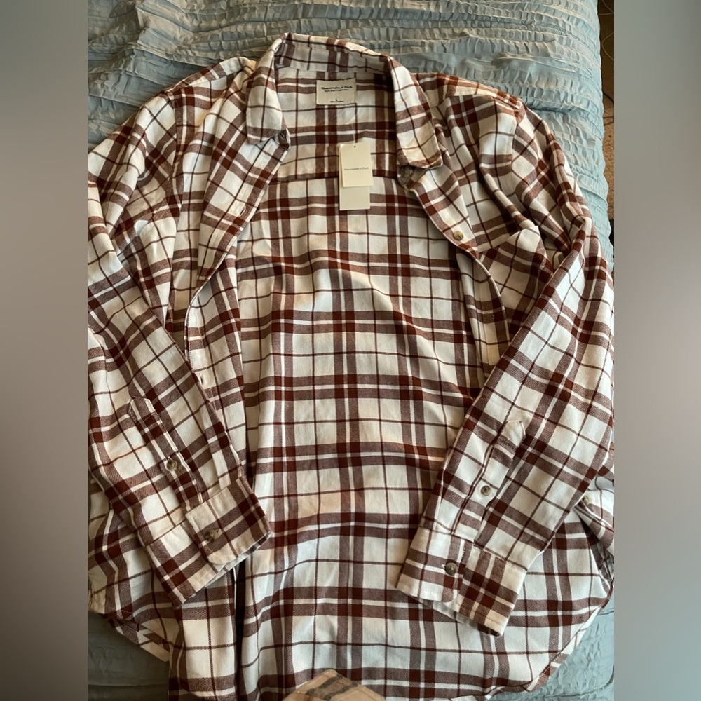 COPY - Abercrombie large flannel